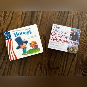 Kid George Washington and Abraham Lincoln Books